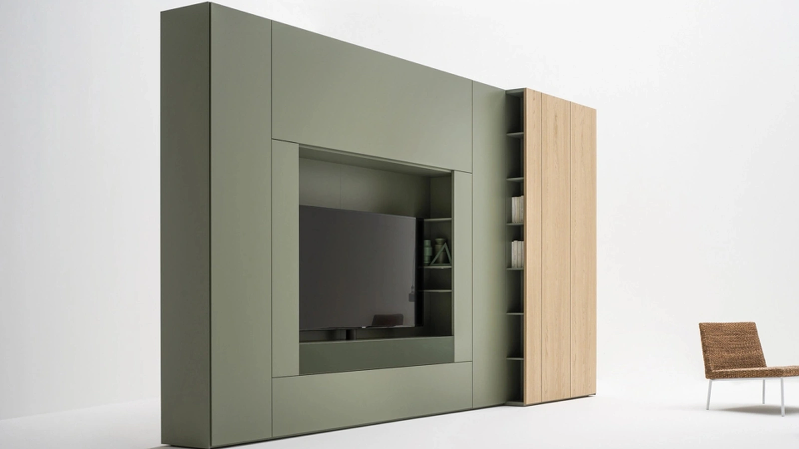 Parete Attrezzata Freedhome Living Roomy di Caccaro