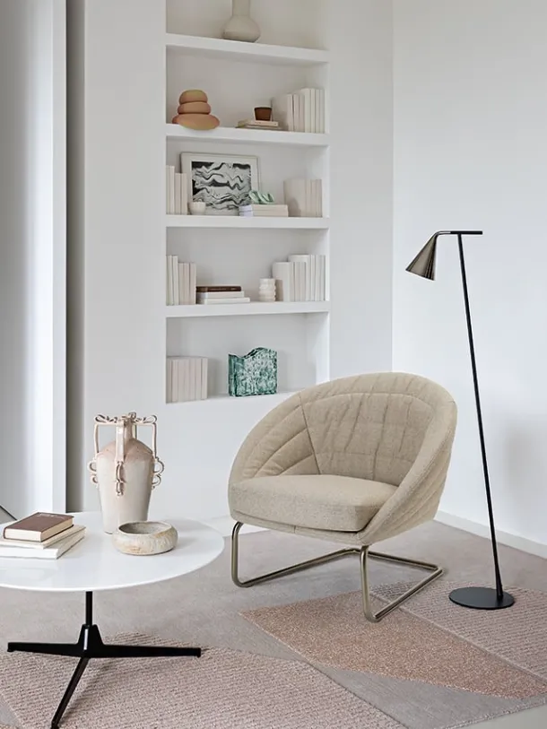 Poltroncina in tessuto Fleur di Saba
