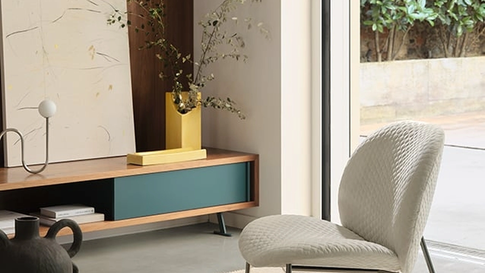 Poltroncina in tessuto Ola di Saba
