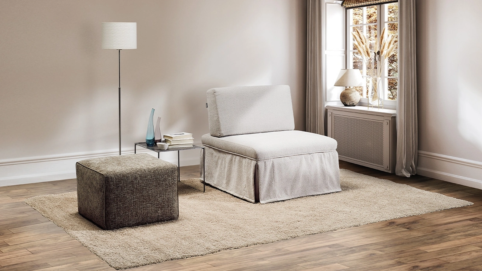 Poltrona Letto in tessuto Grace di Family Bedding
