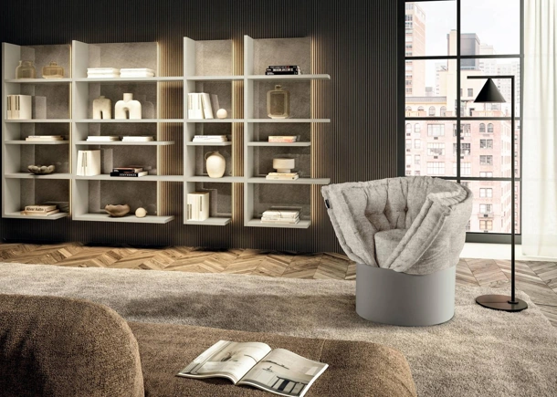 Poltroncina trasformabile Huggy di Lago