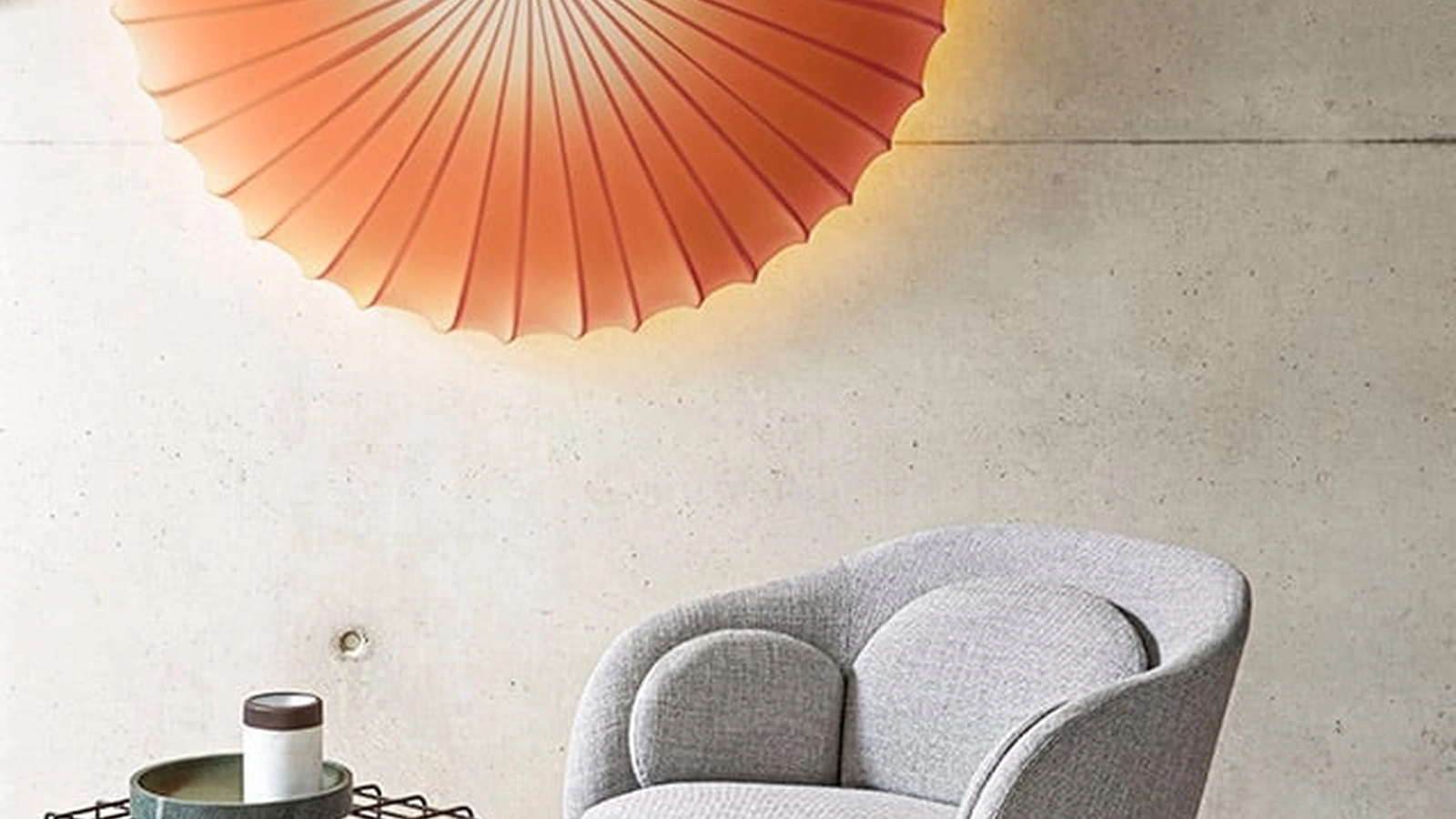 Poltrona Sunset - Armchair in tessuto imbottito di Saba