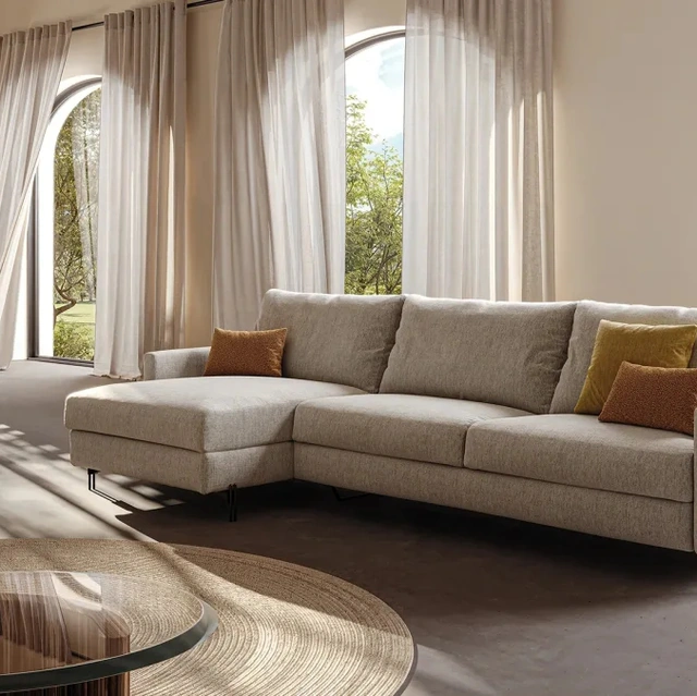 Divano Letto con penisola Liss Cut di Family Bedding