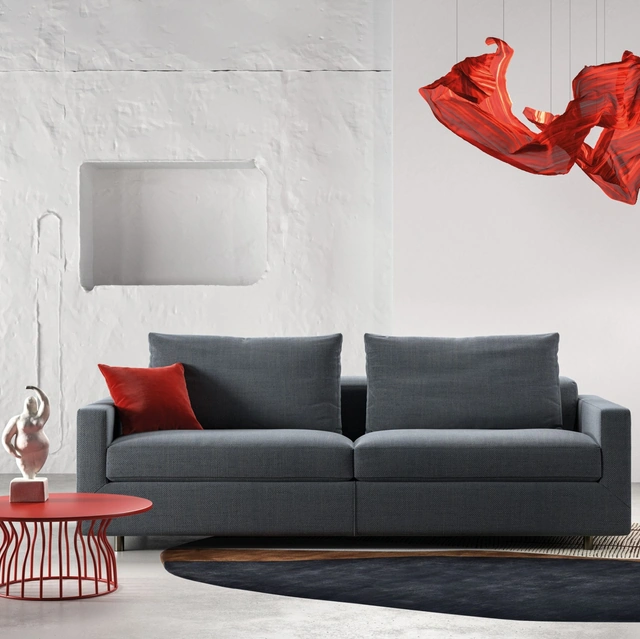 Divano letto lineare Holà di Biba salotti