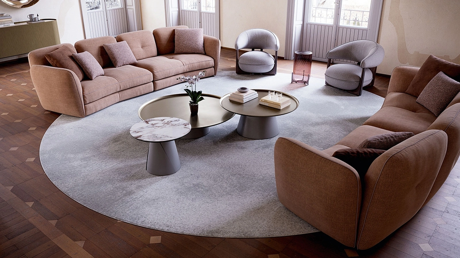 Divano lineare Michael di Cattelan Italia