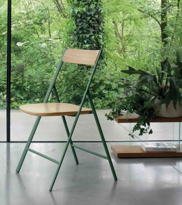Sedia pieghevole Jolie Wood di Altacom