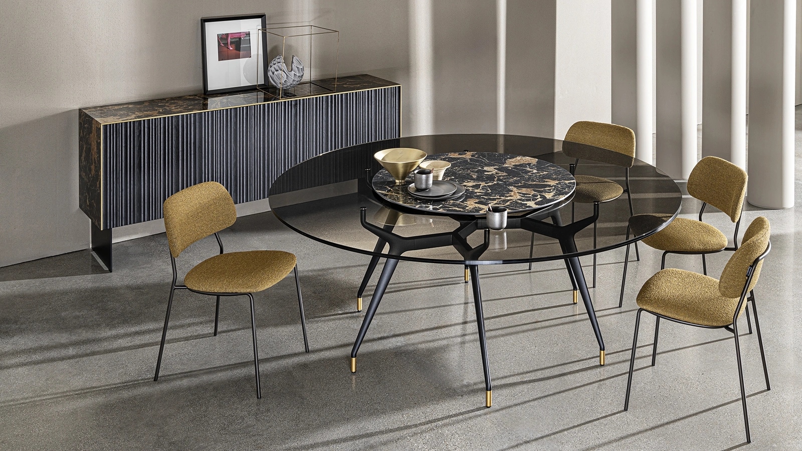 Tavolo rotondo Arkos XXL di Sovet
