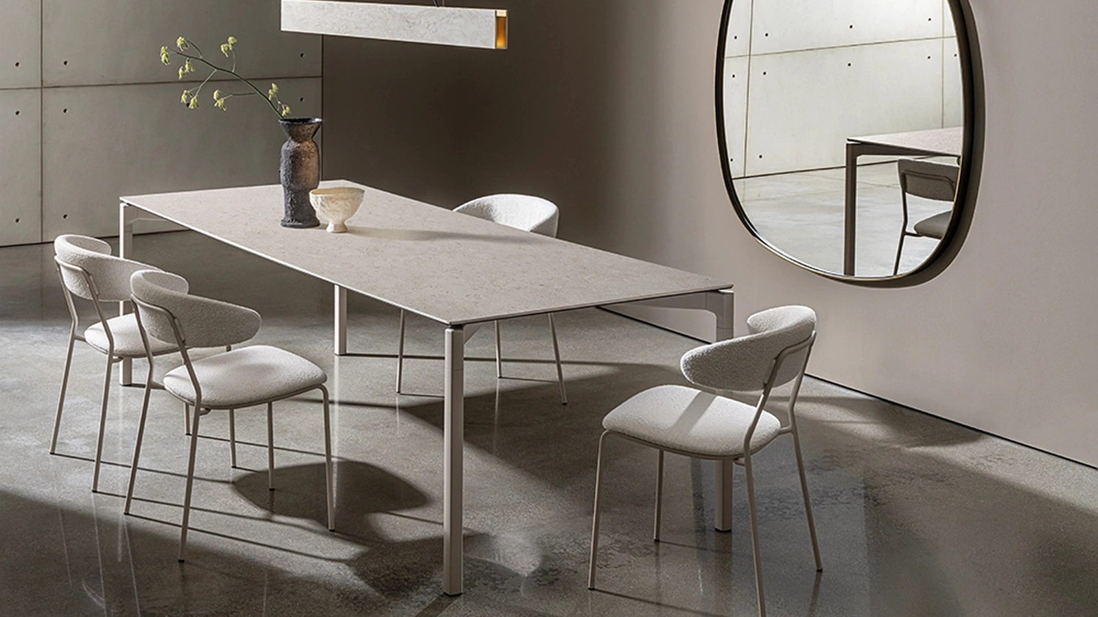 Tavolo Bone in ceramica di Sovet