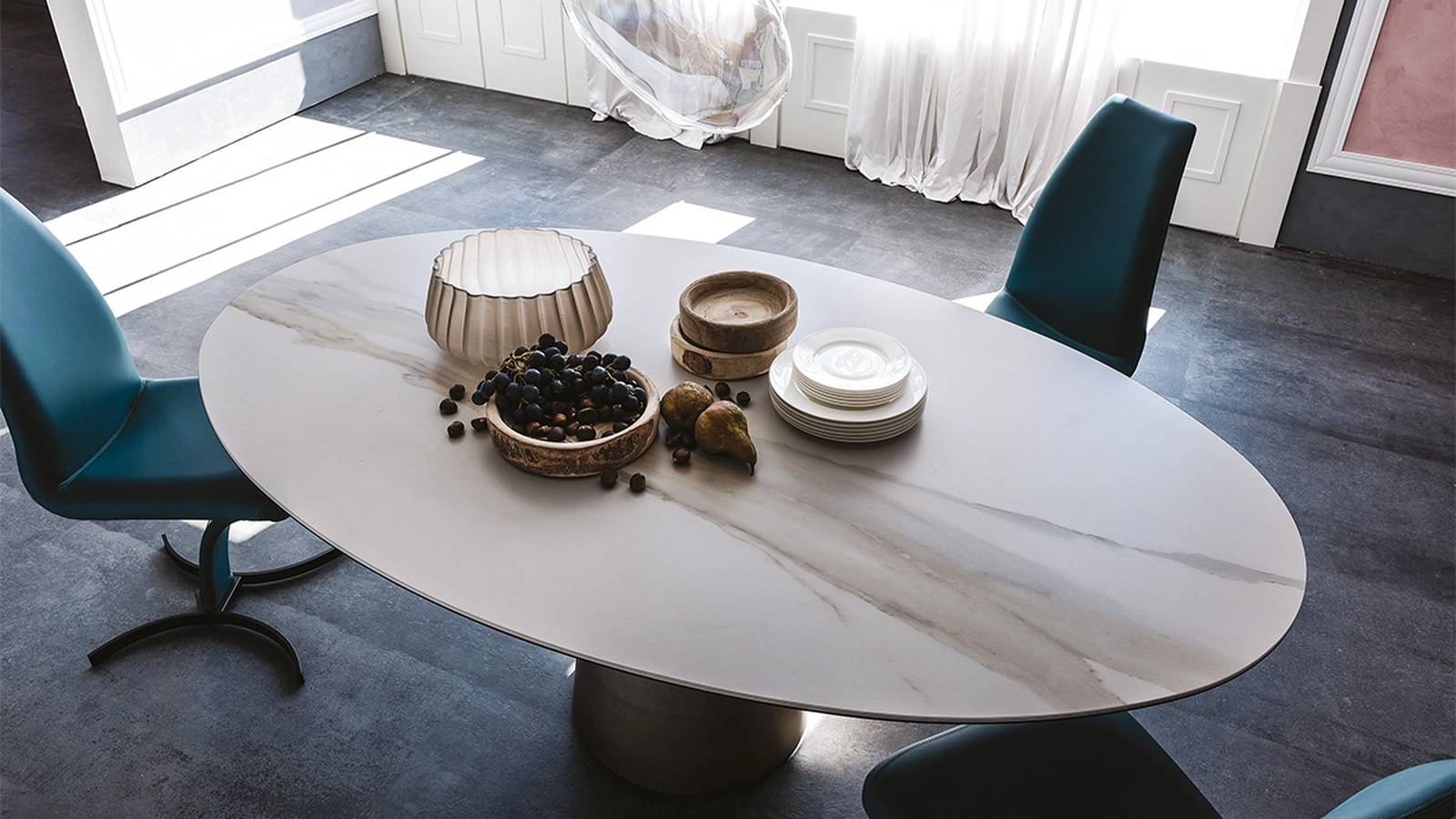 Tavolo Yoda Keramik di Cattelan Italia