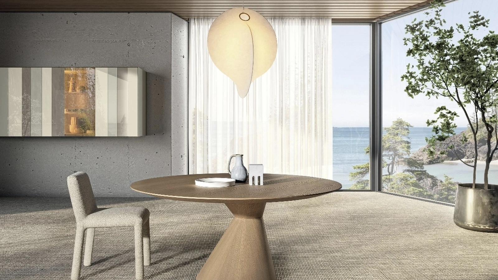 Tavolo Chapeau 2990 in legno di Lago