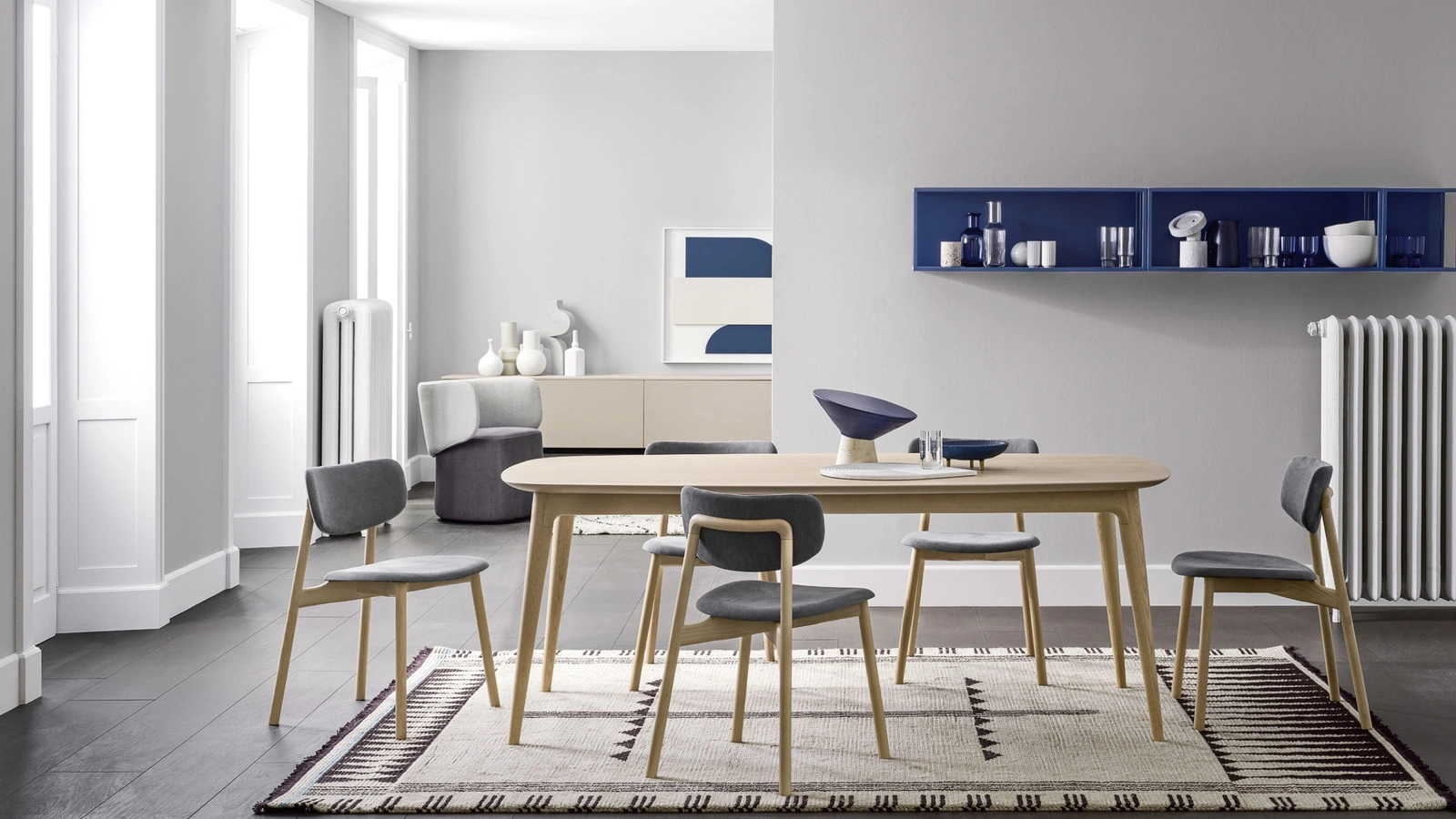 Tavolo Hanami in Rovere chiaro di Novamobili