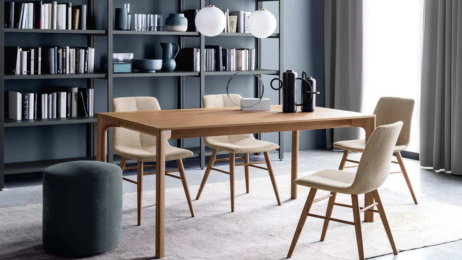 Tavolo allungabile Level in Rovere Miele di Novamobili