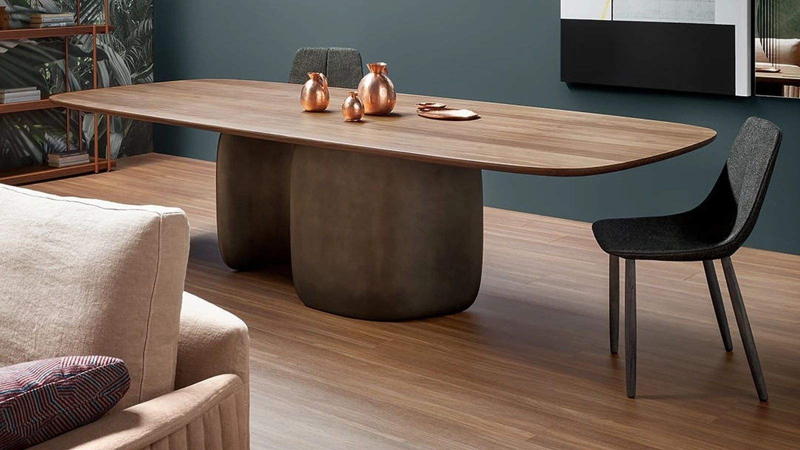 Tavolo Mellow Wood di Bonaldo