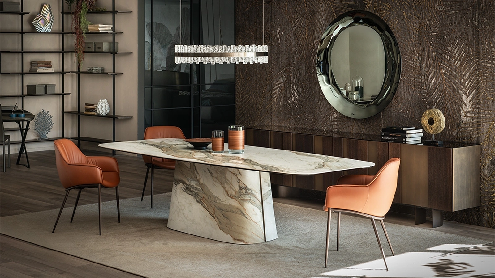 Tavolo Napoleon Keramik di Cattelan Italia