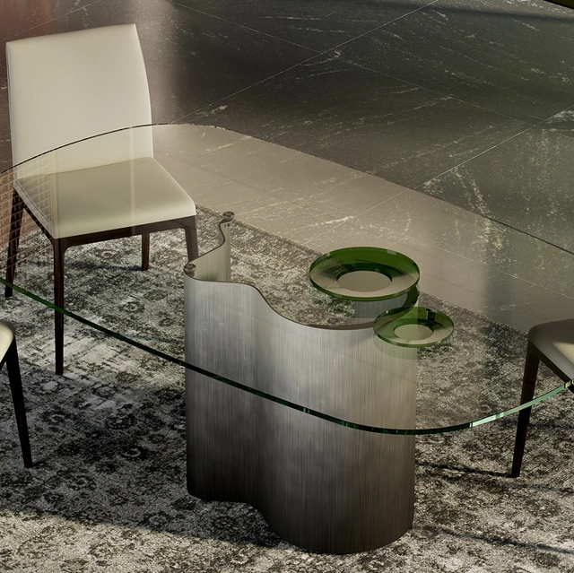 Tavolo Papelito Glass di Cattelan Italia