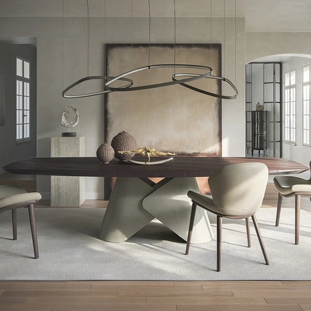 Tavolo Scott Wood di Cattelan Italia