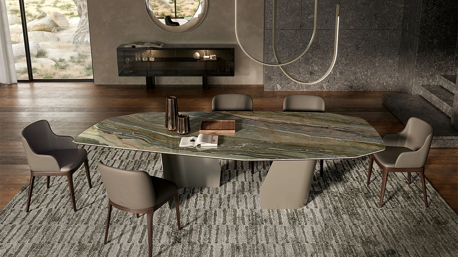 Tavolo Senator Keramik di Cattelan Italia