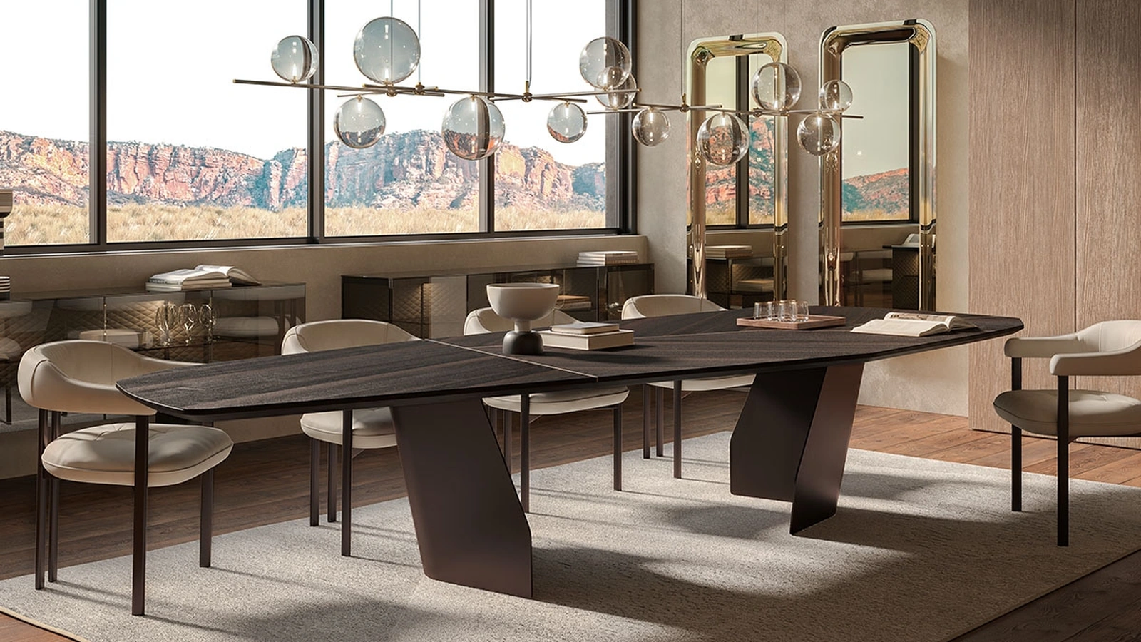 Tavolo Senator Wood di Cattelan Italia