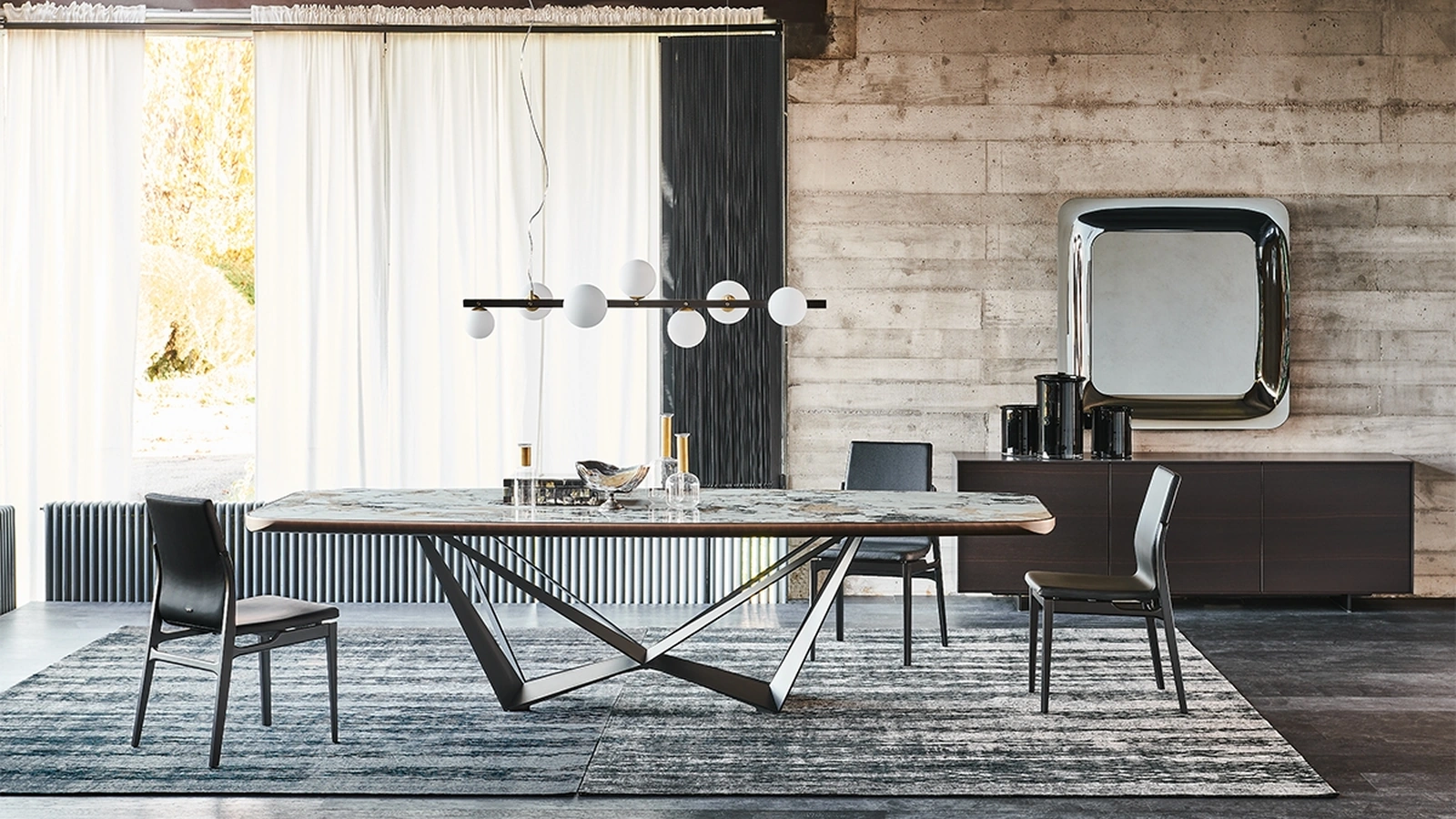 Tavolo Skorpio Keramic Premium di Cattelan Italia
