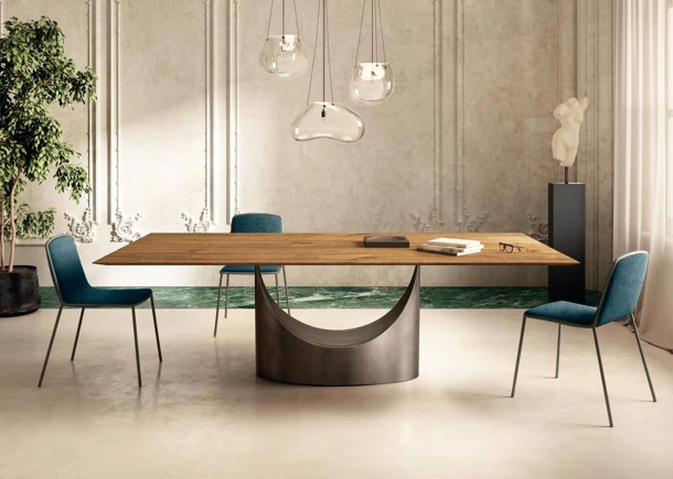 Tavolo in legno U 2490W di Lago