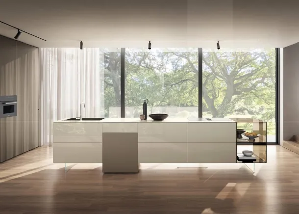 Cucina Design con isola 36e8 Project 2817 di Lago