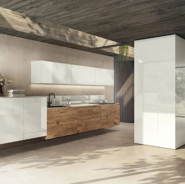 Cucina Design lineare 36e8 Project 2818 di Lago