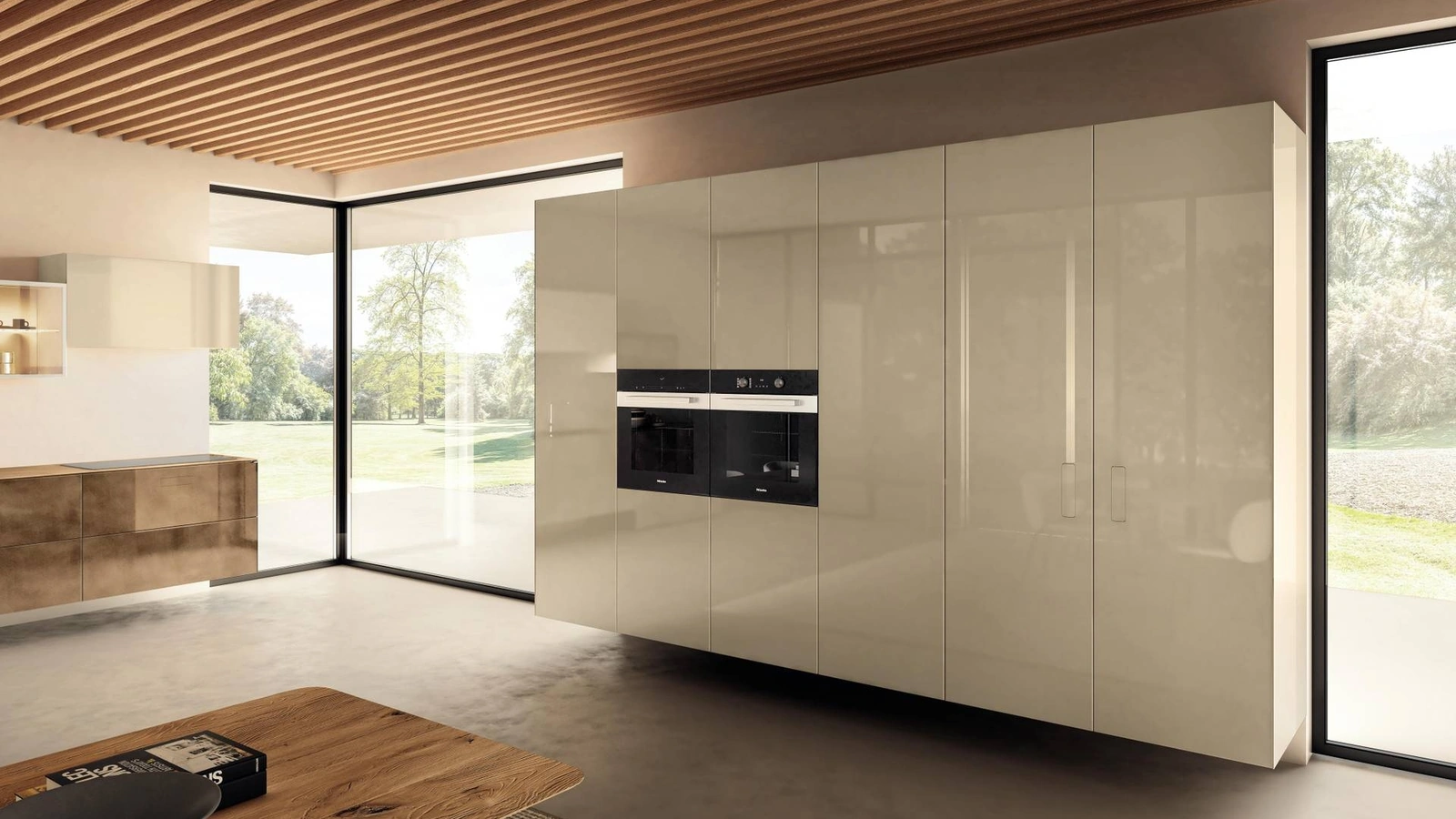 Cucina Design ad angolo 36e8 Project 2819 di Lago