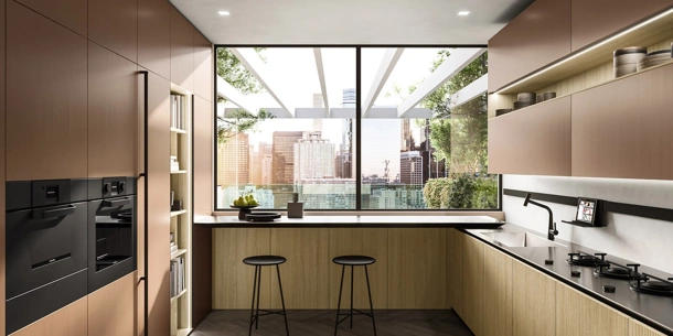 Cucina Design angolare Ak Project 02 di Arrital